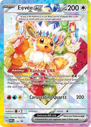 Eevee ex (174) Holofoil [SV Scarlet & Violet Promo Cards] - Promo