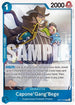Capone"Gang"Bege (048) (OP11-048) - A Fist of Divine Speed Foil