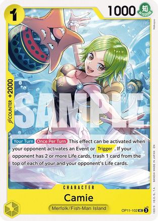 Camie (OP11-102) - A Fist of Divine Speed