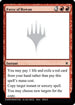 Force of Rowan (-) - Un-Known Event Playtest Cards