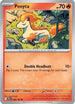 Ponyta 029  - Reverse Holofoil SV10 Destined Rivals - Common