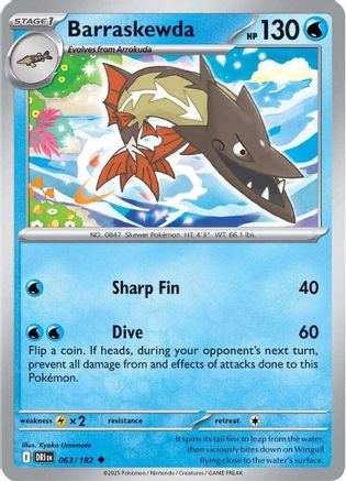 Barraskewda (063) [Destined Rivals] - Uncommon