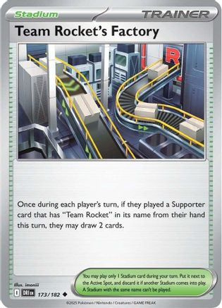 Team Rocket's Factory (173) [Destined Rivals] - Uncommon