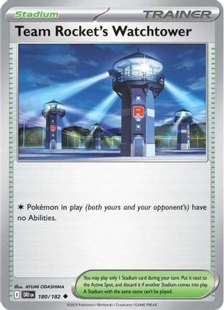 Team Rocket's Watchtower (180) [Destined Rivals] - Uncommon