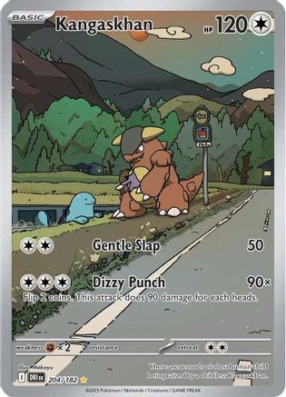 Kangaskhan (204/182) Holofoil [Destined Rivals] - Illustration Rare