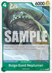 Bulge-Eyed Neptunian (OP11-027) - A Fist of Divine Speed Release Event Cards