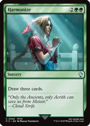 Harmonize (Surge Foil) (FIC-308) - Commander: FINAL FANTASY Foil