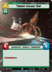 Trident Assault Ship (Hyperspace Foil) (860) - Legends of the Force Foil