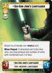 Qui-Gon Jinn's Lightsaber (Hyperspace Foil) (941) - Legends of the Force Foil