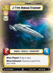 J-Type Nubian Starship (Foil) (36) - Legends of the Force  Weekly Play Promos Foil