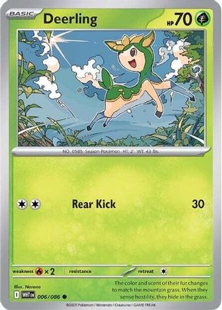 Deerling (006) [SV White Flare] - Common