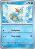 Ducklett (025) Reverse Holofoil [SV White Flare] - Common
