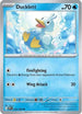 Ducklett (025) Reverse Holofoil [SV White Flare] - Common