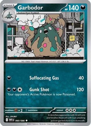 Garbodor (060) [SV White Flare] - Uncommon