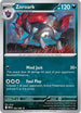 Zoroark 062  - Holofoil SV White Flare - Rare