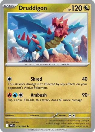 Druddigon (071) [SV White Flare] - Uncommon