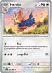 Herdier (075) Reverse Holofoil [SV White Flare] - Common