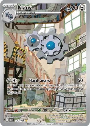 Klang (140/086) Holofoil [SV Black Bolt] - Illustration Rare