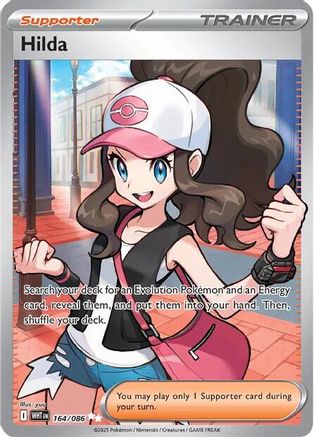 Hilda (164/086) Holofoil [SV White Flare] - Ultra Rare