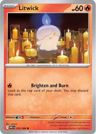 Litwick (016) [SV White Flare] - Common