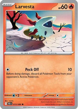 Larvesta (015) [SV Black Bolt] - Common