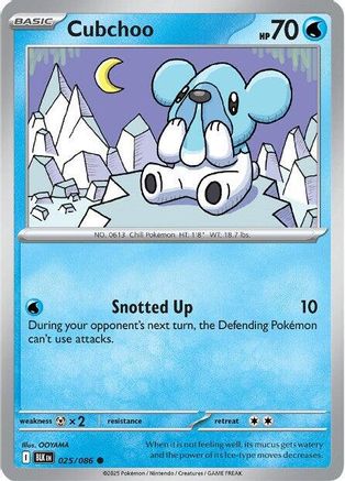Cubchoo (025) [SV Black Bolt] - Common