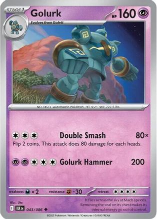 Golurk (043) [SV Black Bolt] - Uncommon