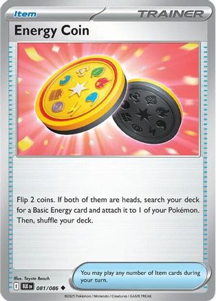 Energy Coin (081) Reverse Holofoil [SV Black Bolt] - Uncommon