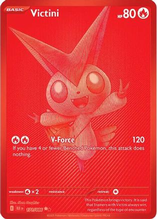 Victini (171/086) Holofoil [SV Black Bolt] - Black White Rare