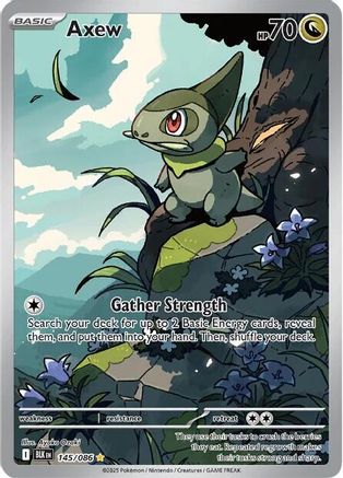 Axew (145/086) Holofoil [SV Black Bolt] - Illustration Rare