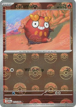 Darumaka (Poke Ball Pattern) (013) Holofoil [SV Black Bolt] - Common