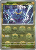 Thundurus (Poke Ball Pattern) 033  - Holofoil SV Black Bolt - Rare
