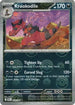 Krookodile (Poke Ball Pattern) 059  - Holofoil SV Black Bolt - Uncommon