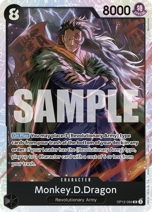 Monkey.D.Dragon (OP12-094) - Legacy of the Master Foil