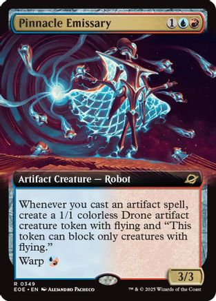 Pinnacle Emissary (Extended Art) (EOE-349) - Edge of Eternities