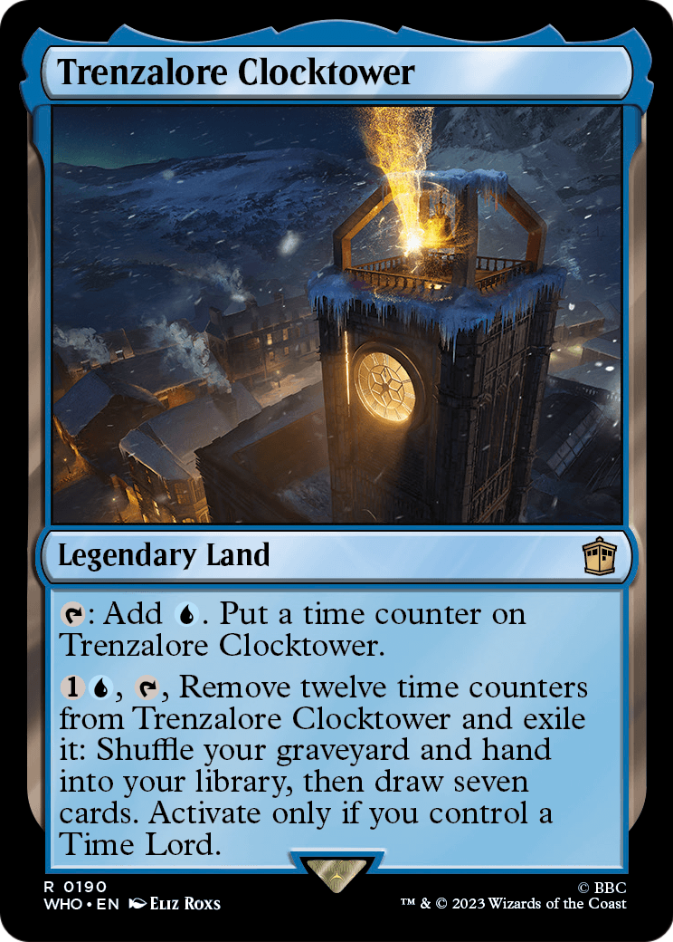 Trenzalore Clocktower (WHO-190) - Doctor Who Foil
