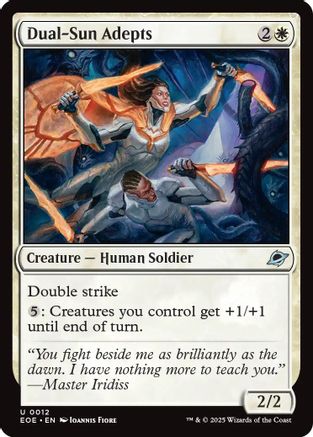 Dual-Sun Adepts (EOE-012) - Edge of Eternities Foil