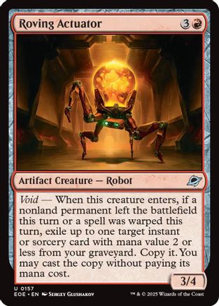 Roving Actuator (EOE-157) - Edge of Eternities Foil