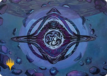 Archenemy's Charm Art Card (Gold-Stamped Planeswalker Symbol) (AAEOE-011) - Art Series: Edge of Eternities