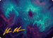 Cosmogoyf Art Card (Gold-Stamped Signature) (AAEOE-024) - Art Series: Edge of Eternities
