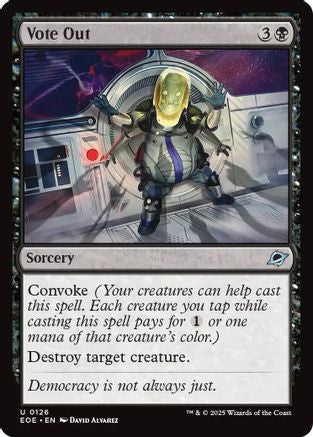 Vote Out (EOE-126) - Edge of Eternities Foil
