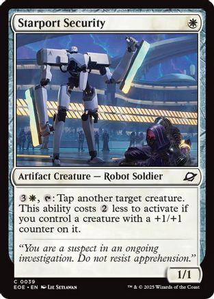 Starport Security (EOE-039) - Edge of Eternities