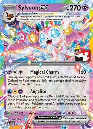 Sylveon ex (086) Holofoil [Prize Pack Series Cards] - Double Rare