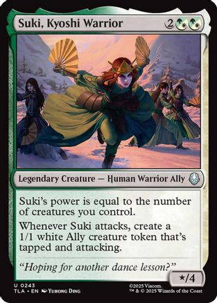 Suki, Kyoshi Warrior (TLA-243) - Avatar: The Last Airbender Foil