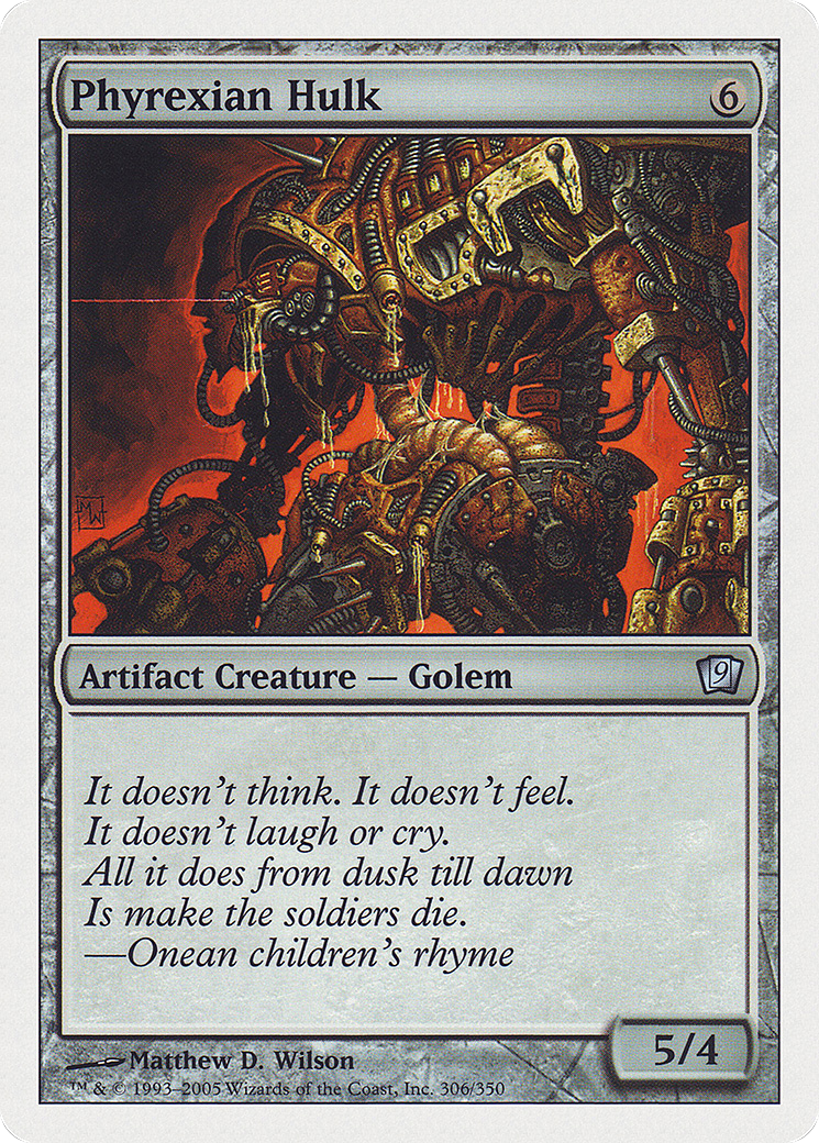 Phyrexian Hulk (9ED-306) - 9th Edition Foil