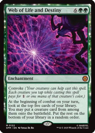 Web of Life and Destiny (SPM-122) - Marvel's Spider-Man Foil
