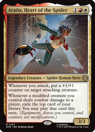 Arana, Heart of the Spider (SPM-123) - Marvel's Spider-Man Foil