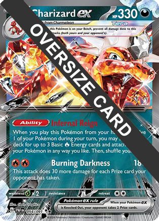 Charizard ex (054/091) Holofoil [Jumbo Cards] - Double Rare