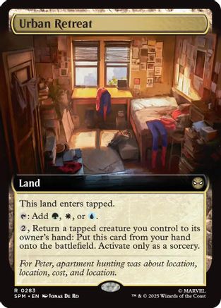 Urban Retreat (Extended Art) (SPM-283) - Marvel's Spider-Man