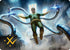 Doctor Octopus, Master Planner Art Card (25/54) (Gold-Stamped Signature) (AASPM-025) - Art Series: Marvel's Spider-Man